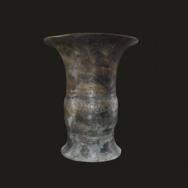 西周“父丁”铭龙纹青铜尊