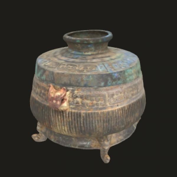 西周“师道”铭兽面纹青铜簋