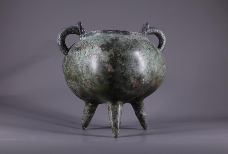 正月十一‖文物贺岁•新春同欢 西周青铜双兽耳三足鬲